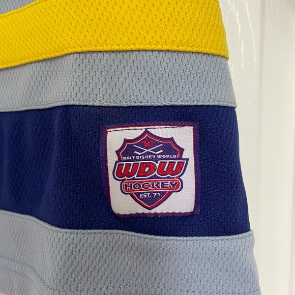 Walt Disney World Vintage Pluto Icehounds Hockey Jersey - Picture 3 of 9